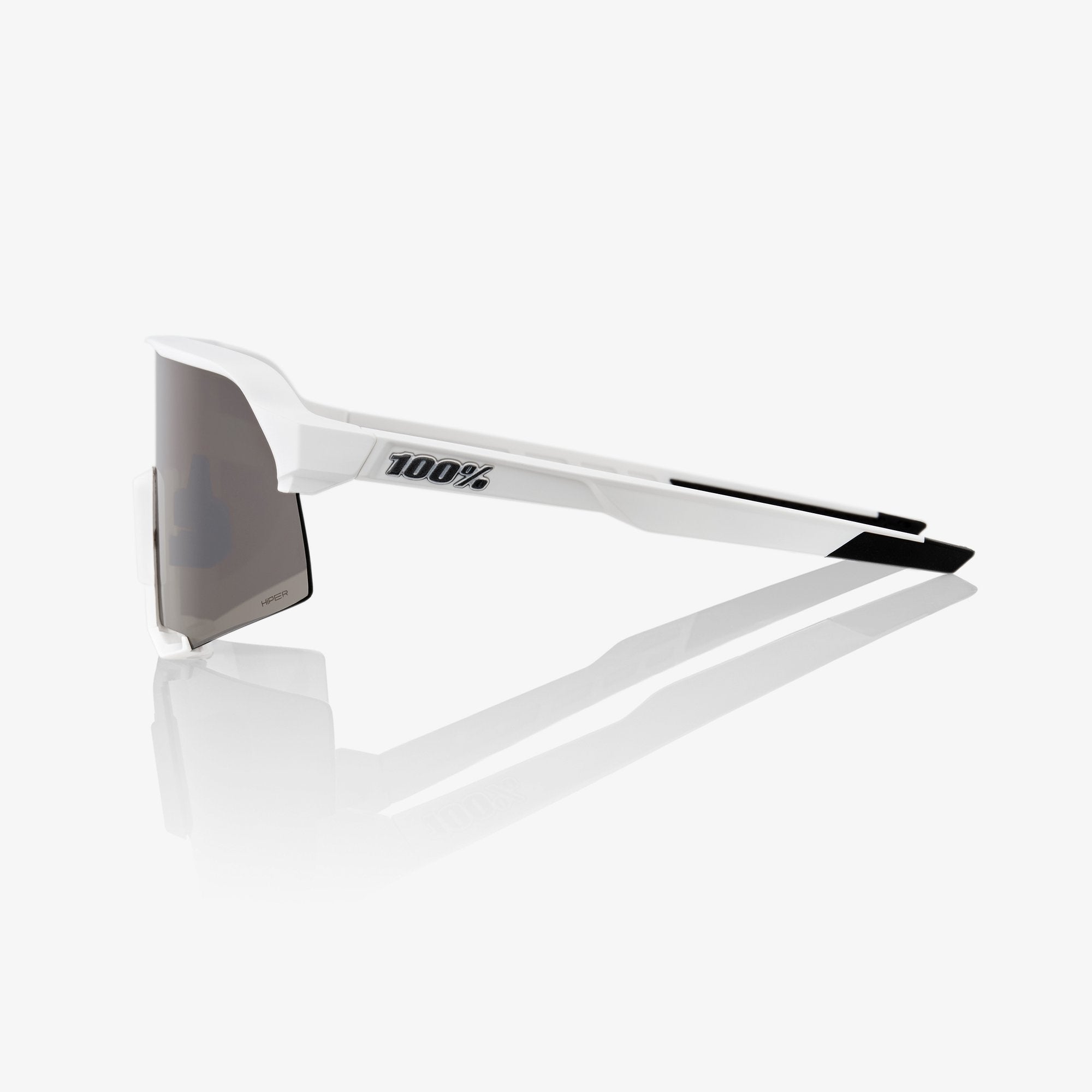 S3 - Matte Translucent Brown Fade - HiPER Silver Mirror Lens